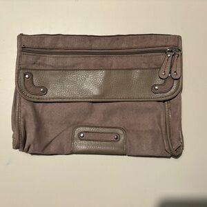 Tan Clutch Bag